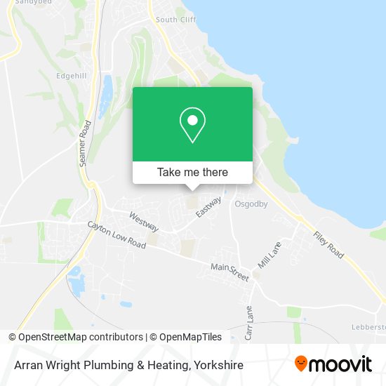 Arran Wright Plumbing & Heating map