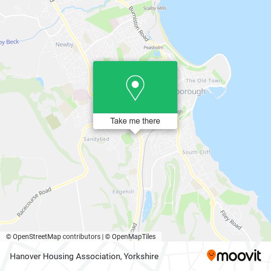 Hanover Housing Association map