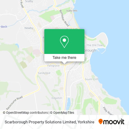 Scarborough Property Solutions Limited map