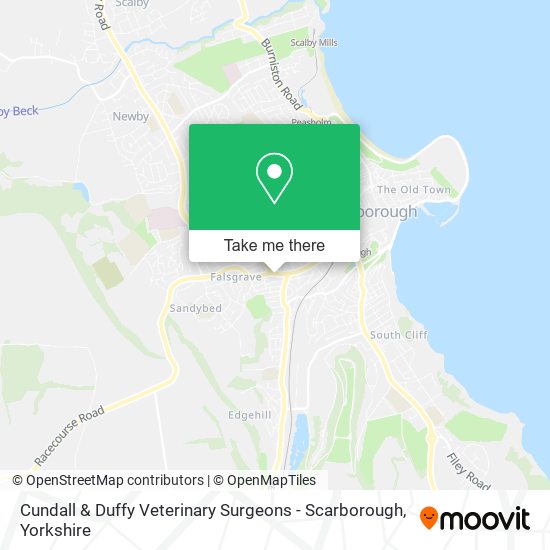 Cundall & Duffy Veterinary Surgeons - Scarborough map