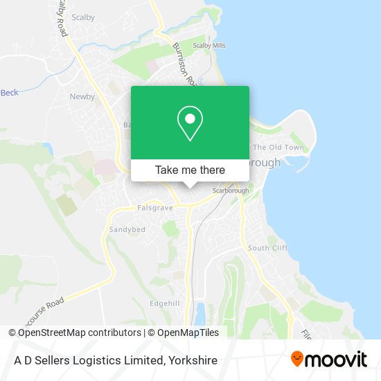 A D Sellers Logistics Limited map