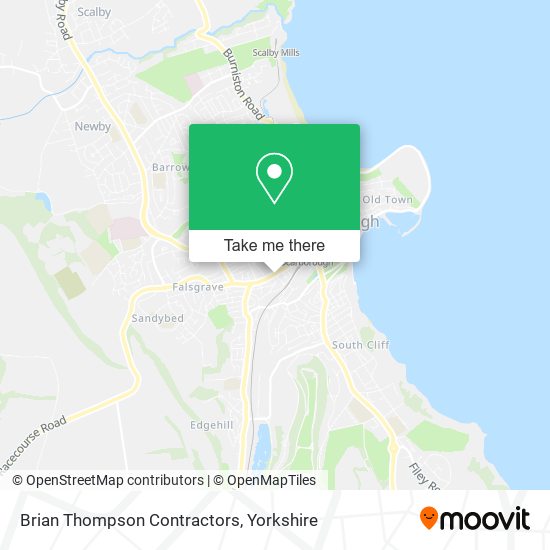 Brian Thompson Contractors map