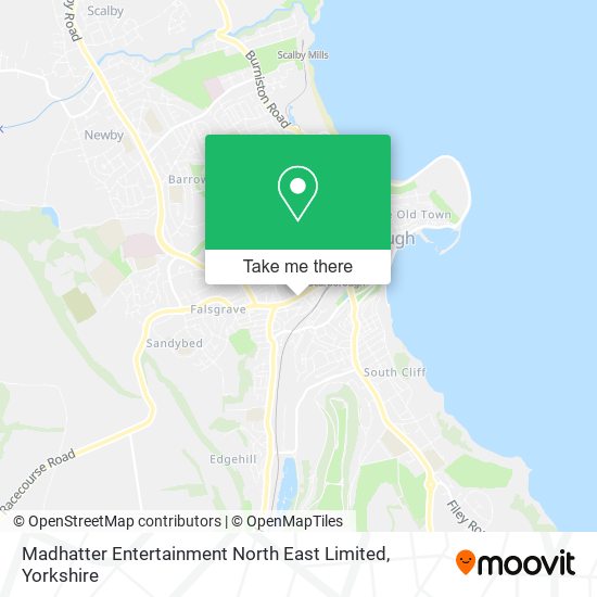 Madhatter Entertainment North East Limited map