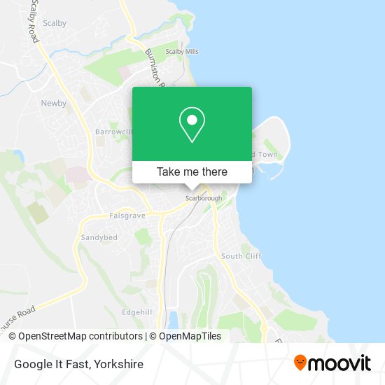 Google It Fast map