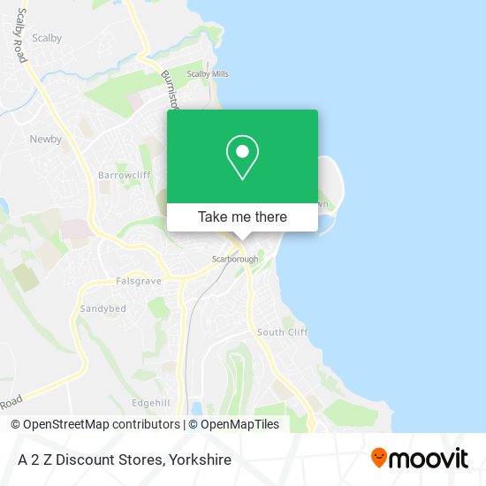 A 2 Z Discount Stores map