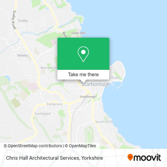 Chris Hall Architectural Services map