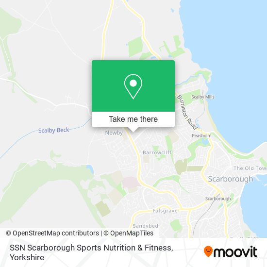 SSN Scarborough Sports Nutrition & Fitness map