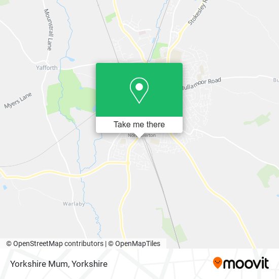 Yorkshire Mum map