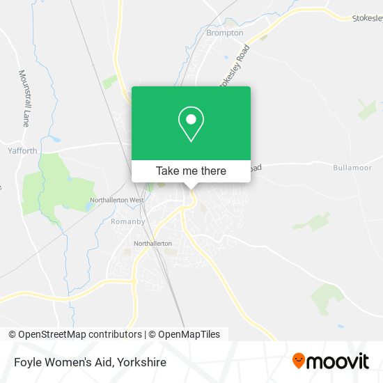 Foyle Women's Aid map