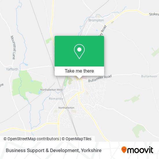 Business Support & Development map