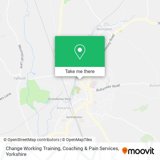 Change Working Training, Coaching & Pain Services map