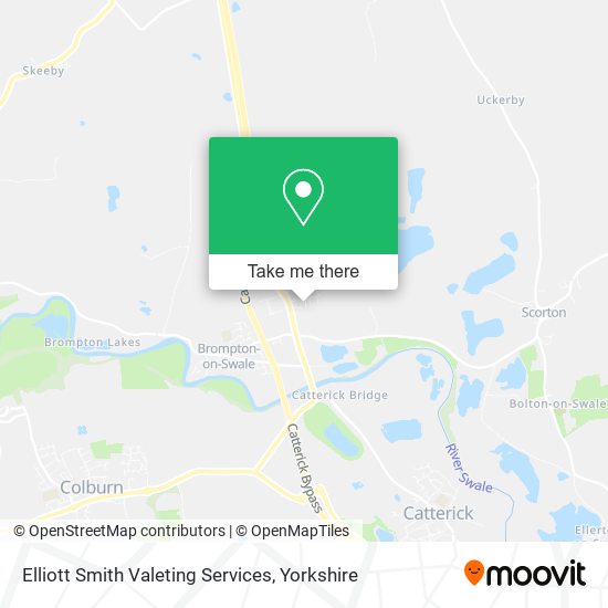 Elliott Smith Valeting Services map