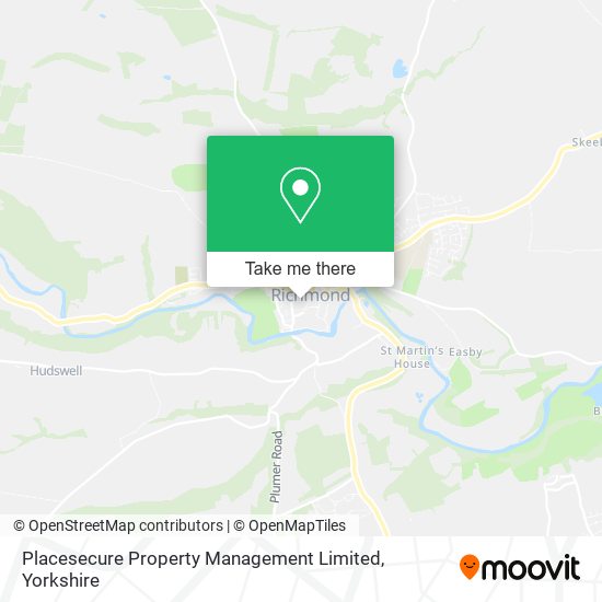 Placesecure Property Management Limited map