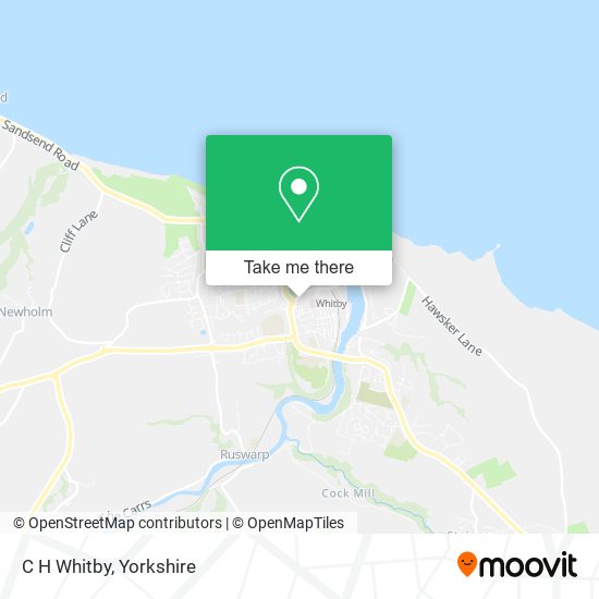 C H Whitby map