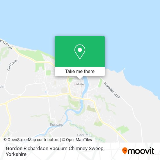 Gordon Richardson Vacuum Chimney Sweep map