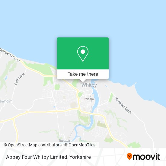 Abbey Four Whitby Limited map