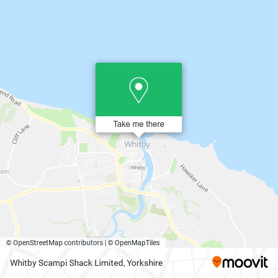 Whitby Scampi Shack Limited map