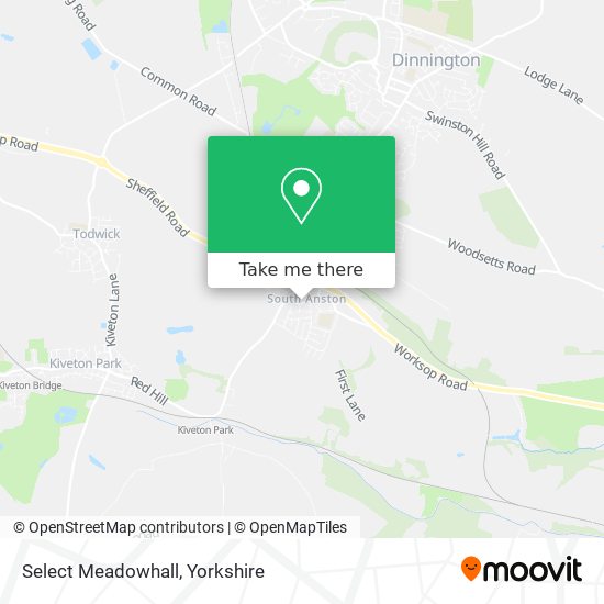 Select Meadowhall map