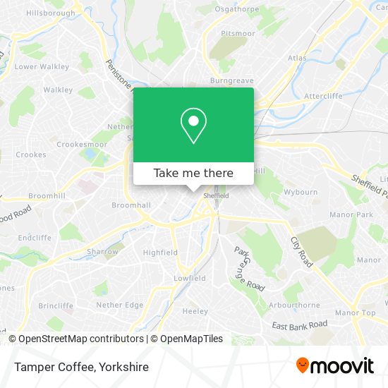Tamper Coffee map