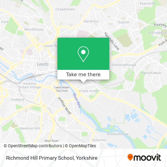 Richmond Hill Primary School map