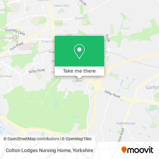 Colton Lodges Nursing Home map