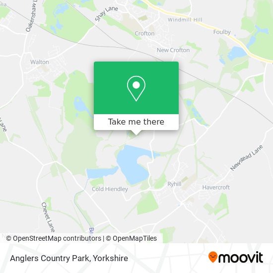 Anglers Country Park map