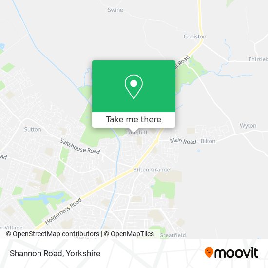 Shannon Road map