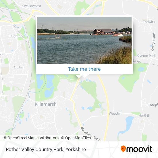 Rother Valley Country Park map