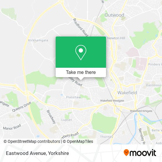 Eastwood Avenue map