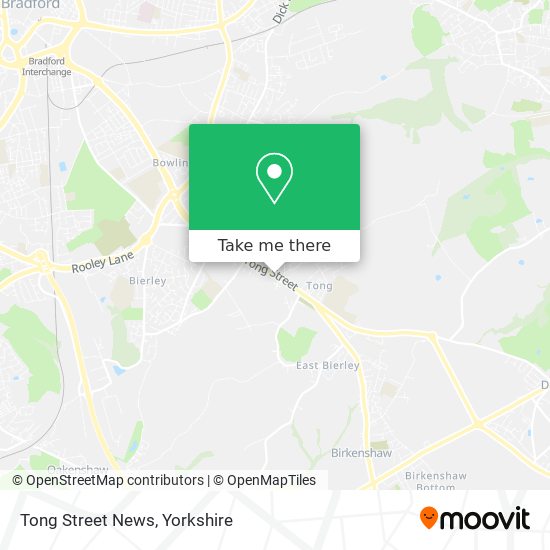 Tong Street News map