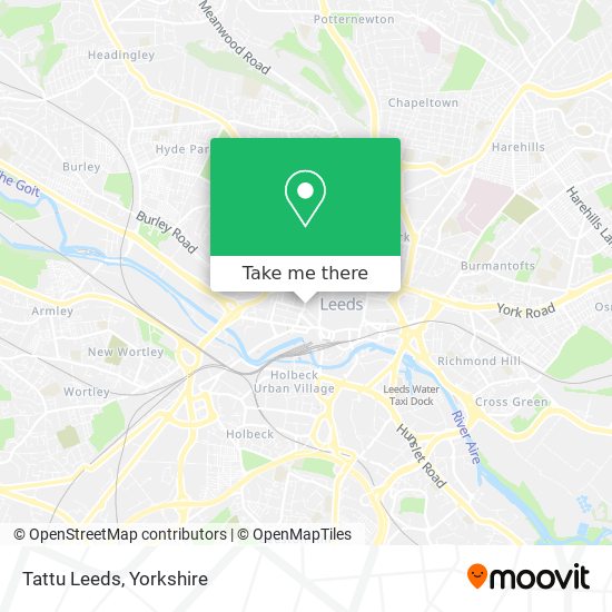 Tattu Leeds map