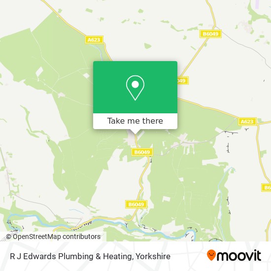 R J Edwards Plumbing & Heating map