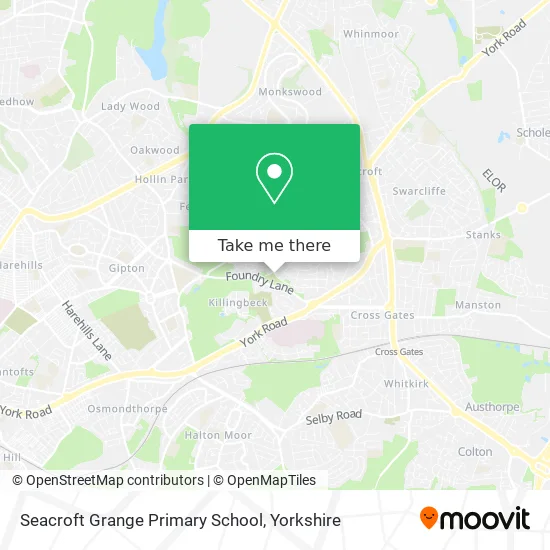Seacroft Grange Primary School map