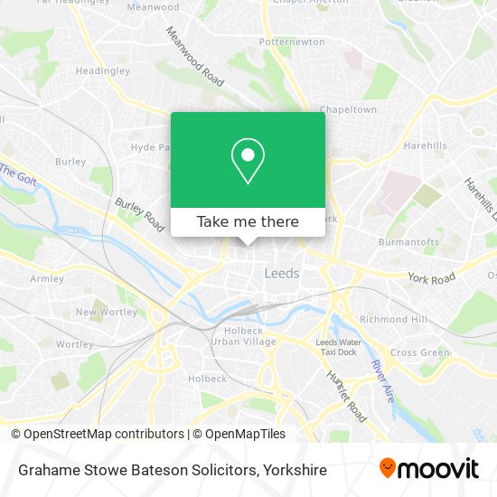 Grahame Stowe Bateson Solicitors map