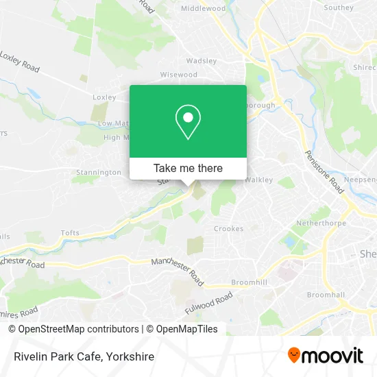 Rivelin Park Cafe map