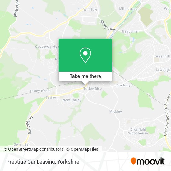 Prestige Car Leasing map