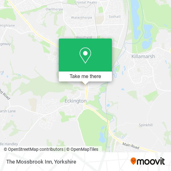 The Mossbrook Inn map