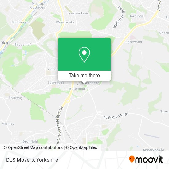 DLS Movers map