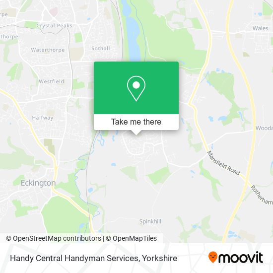 Handy Central Handyman Services map