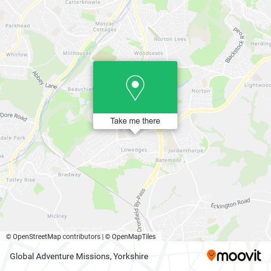 Global Adventure Missions map