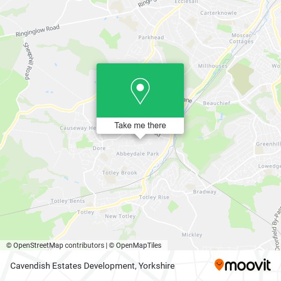 Cavendish Estates Development map