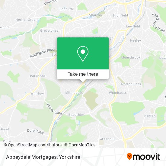 Abbeydale Mortgages map