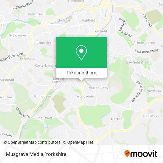 Musgrave Media map