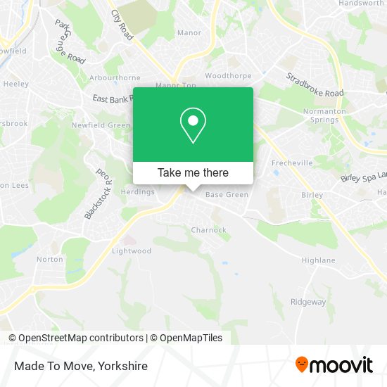 Made To Move map