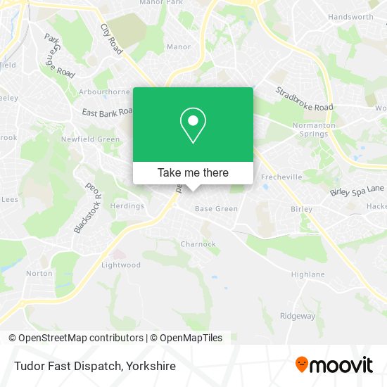 Tudor Fast Dispatch map