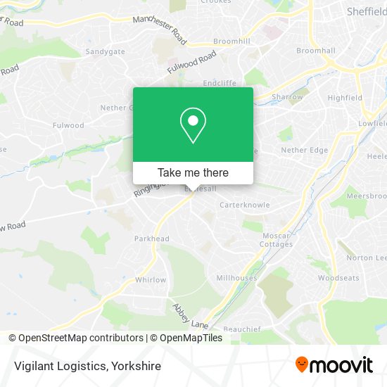 Vigilant Logistics map
