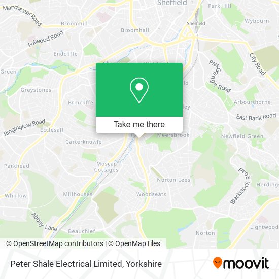 Peter Shale Electrical Limited map