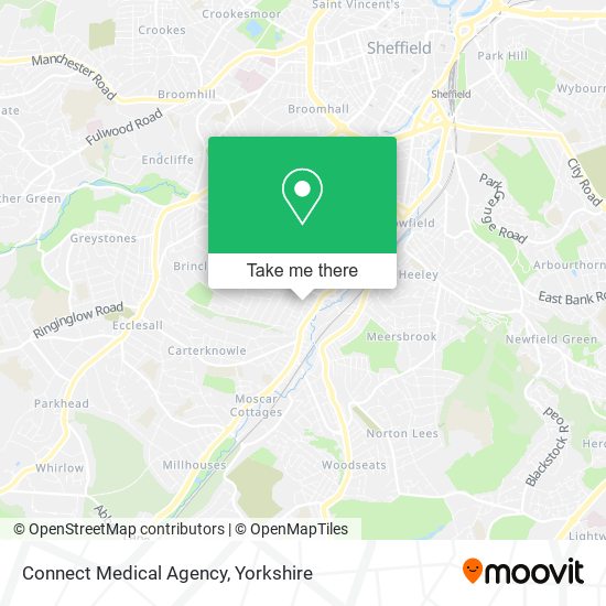 Connect Medical Agency map