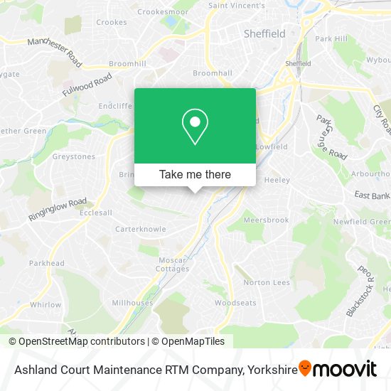 Ashland Court Maintenance RTM Company map