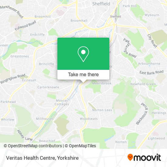 Veritas Health Centre map